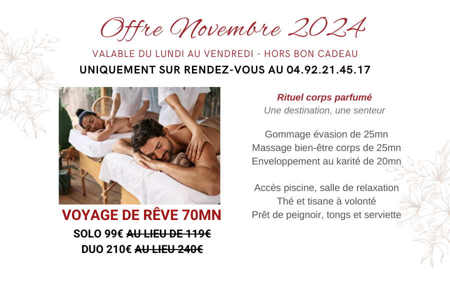 Offres novembre 2024